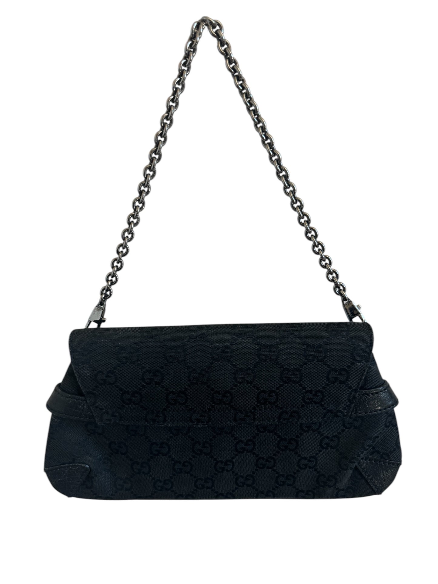 GUCCI GG CANVAS HORSEBIT CHAIN