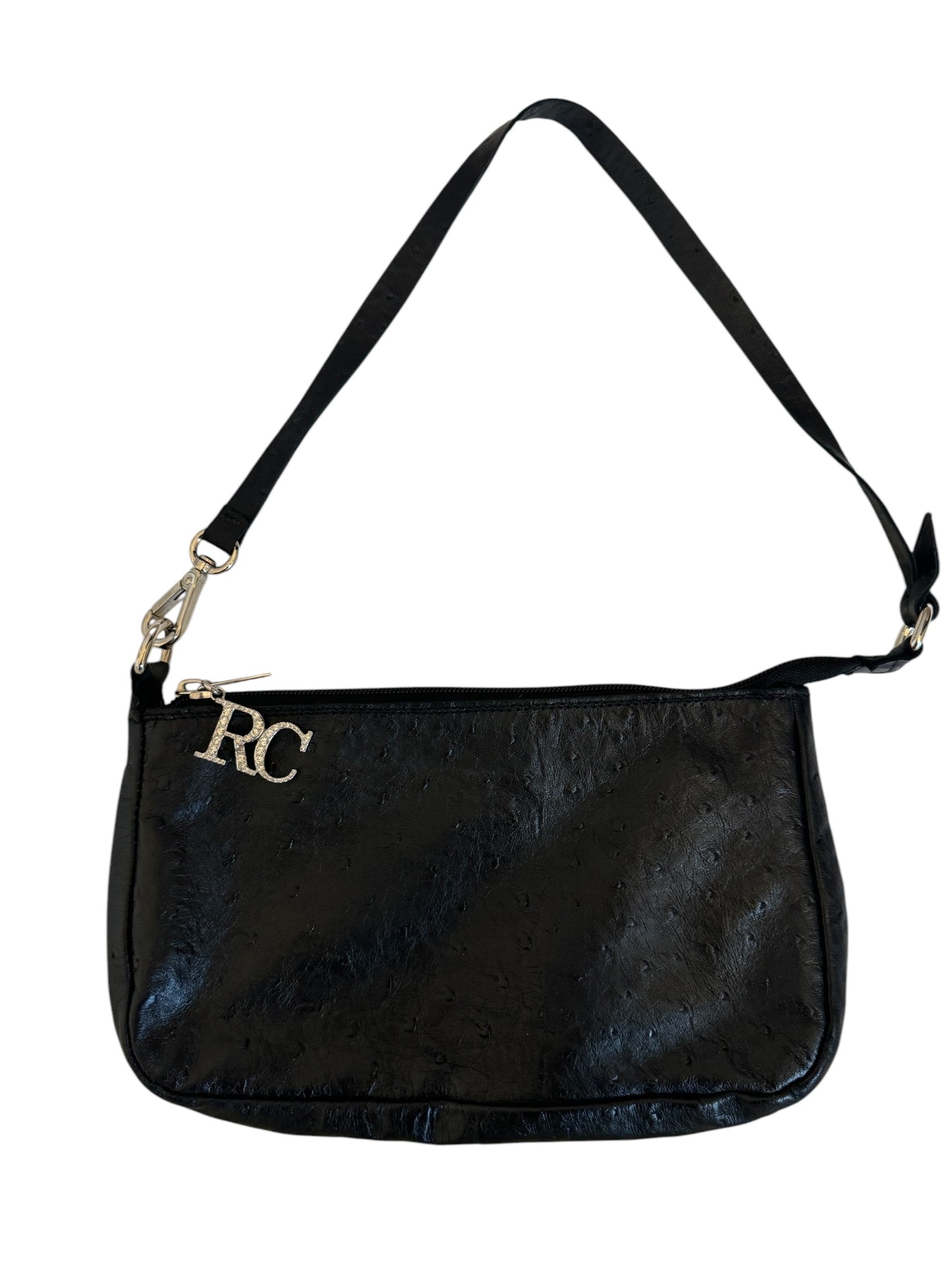 RENE CAOVILLA OSTRICH LEATHER BAG