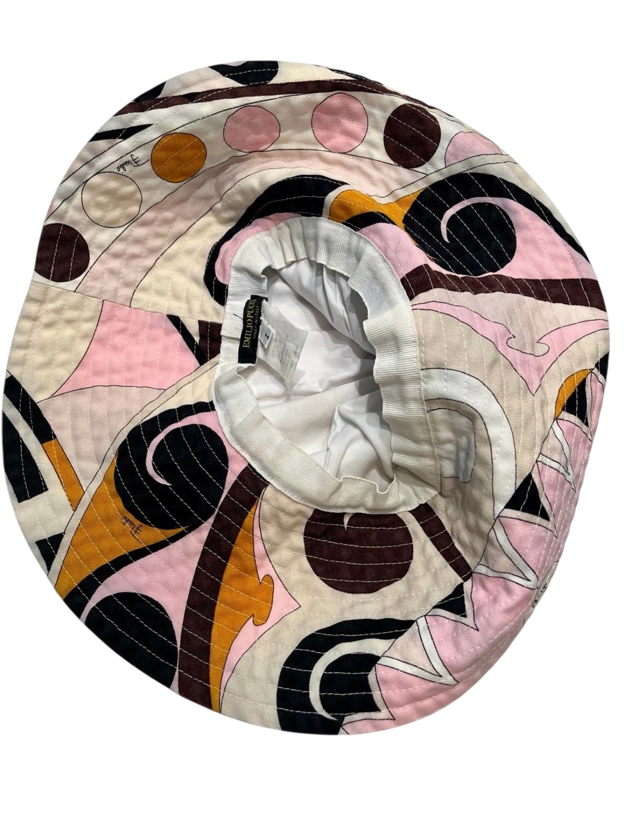 EMILIO PUCCI WIDE BRIM HAT
