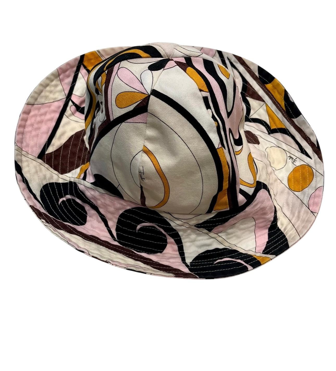 EMILIO PUCCI WIDE BRIM HAT
