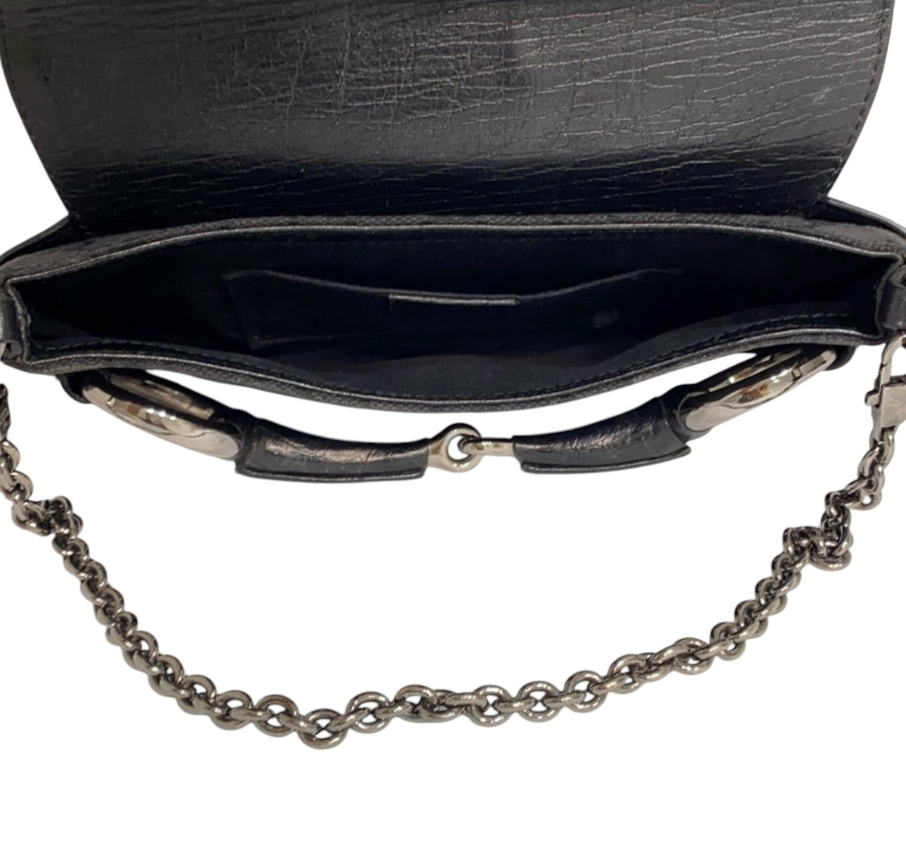 GUCCI GG CANVAS HORSEBIT CHAIN