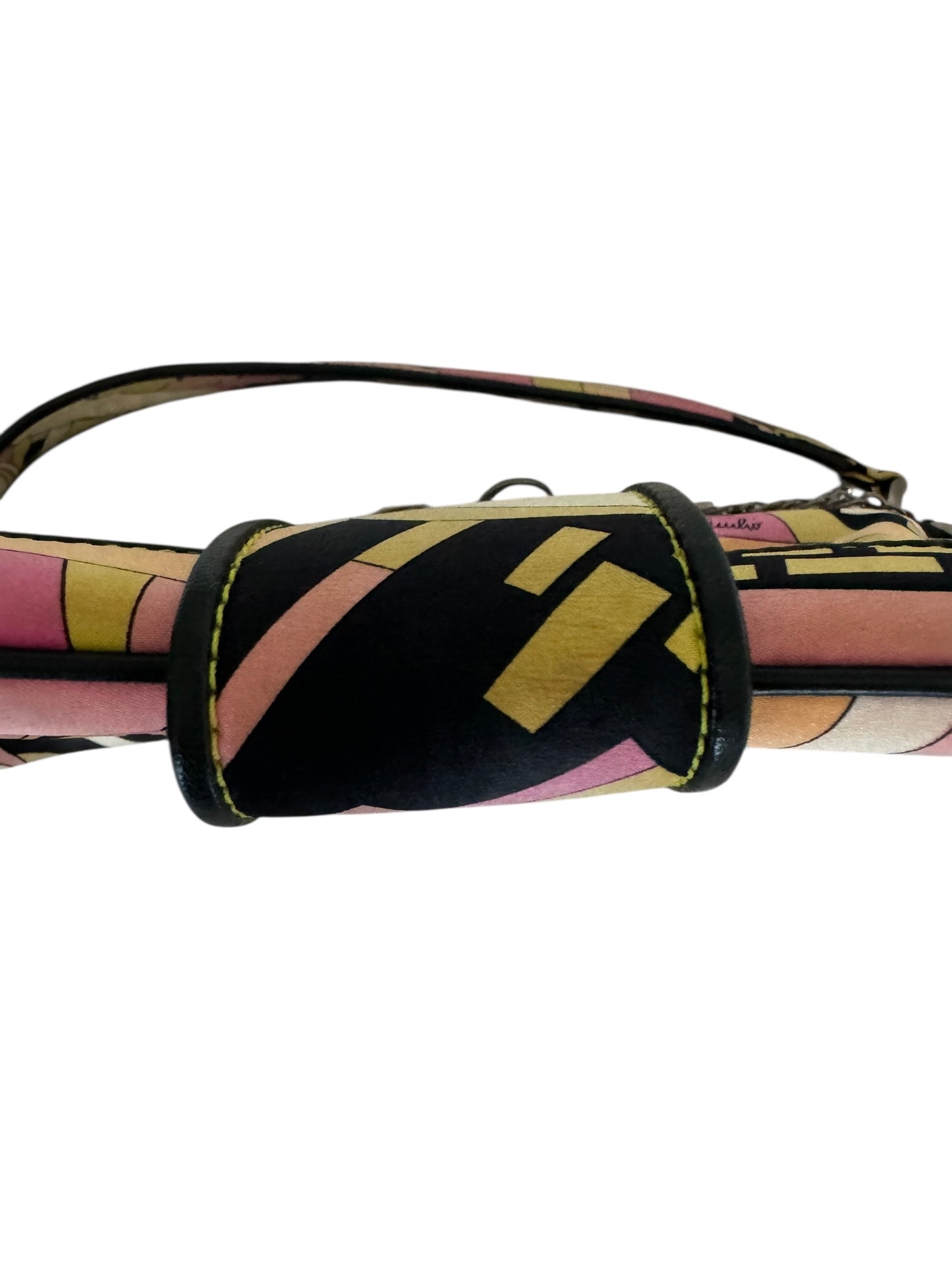 EMILIO PUCCI SILK SWAROVSKI BAG