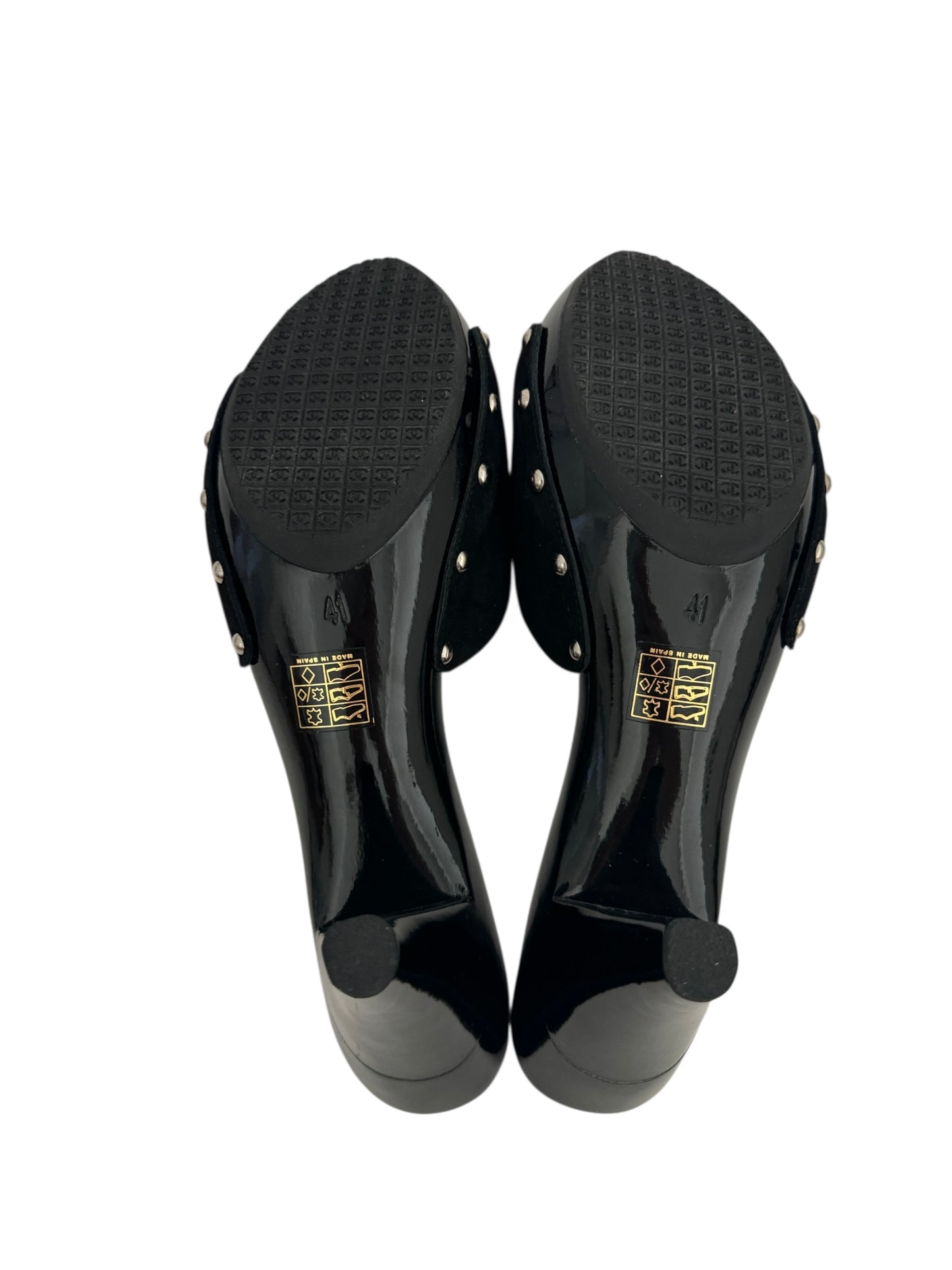 CHANEL BUCKLE HEEL IT 41