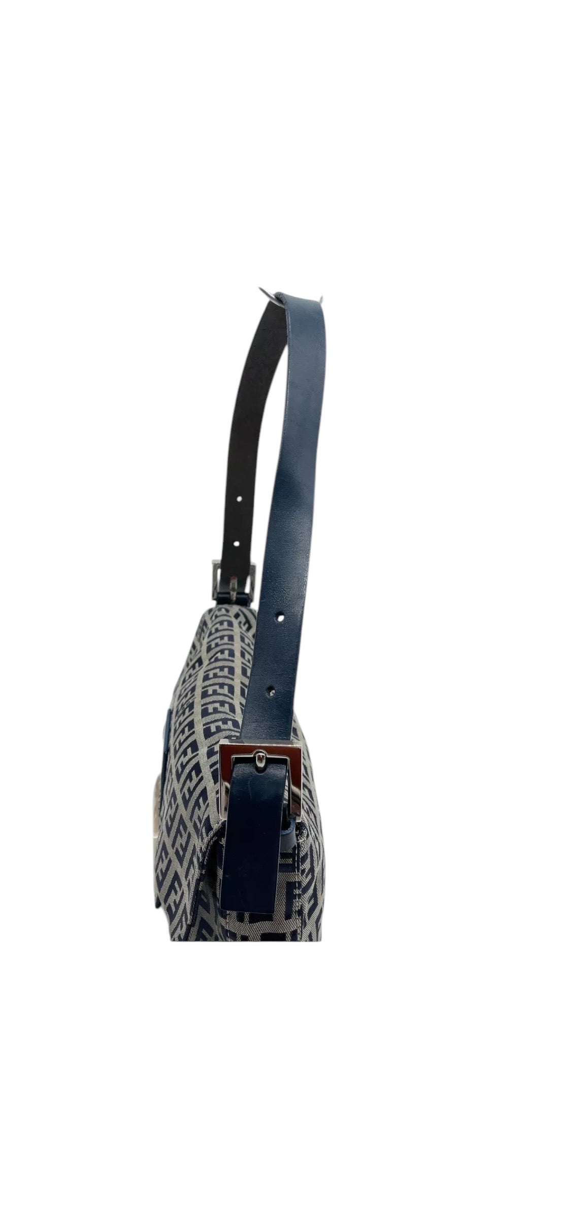 FENDI ZUCCHINO BAGUETTE NAVY