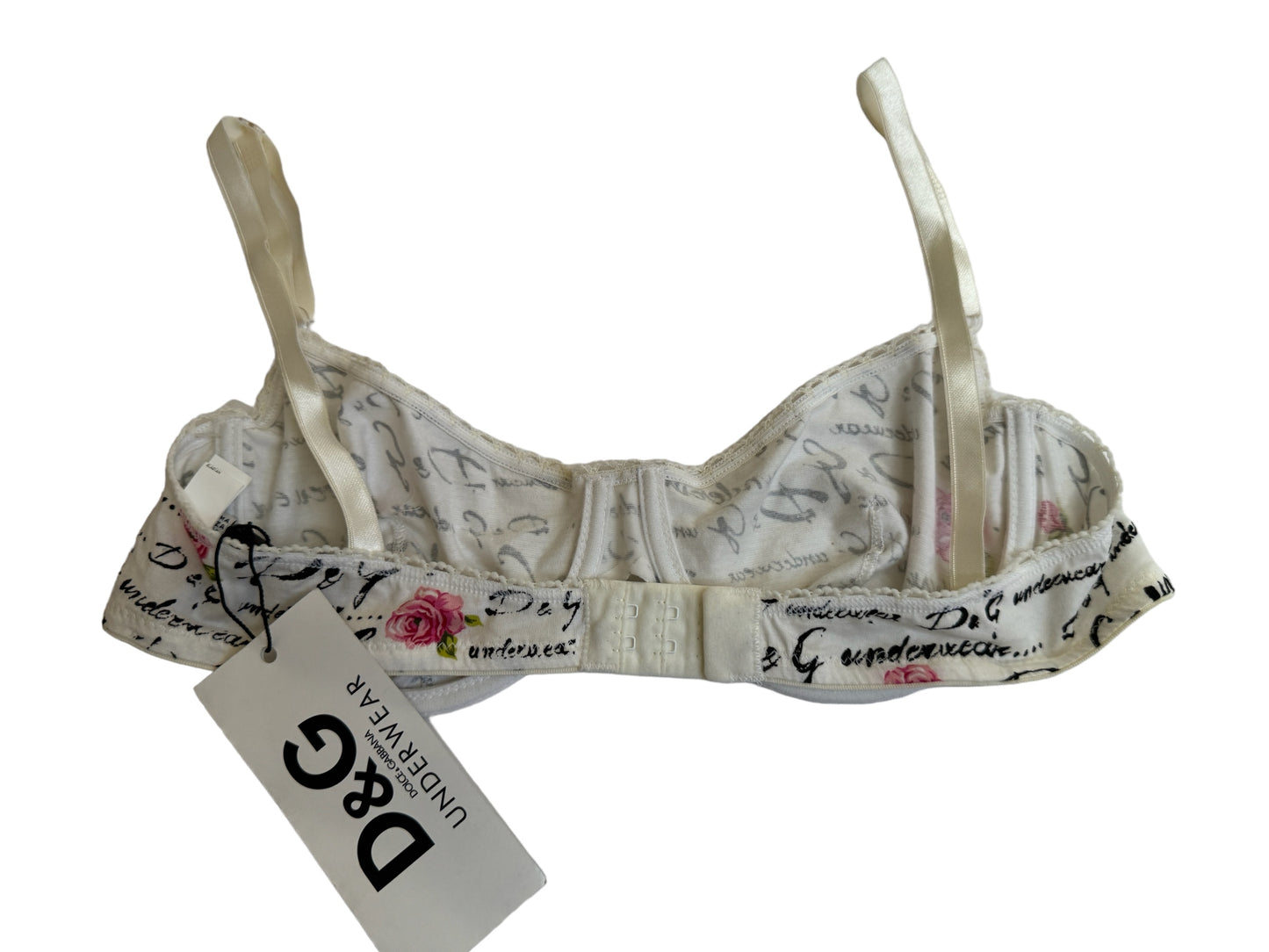 Dolce Gabbana Logo Bra