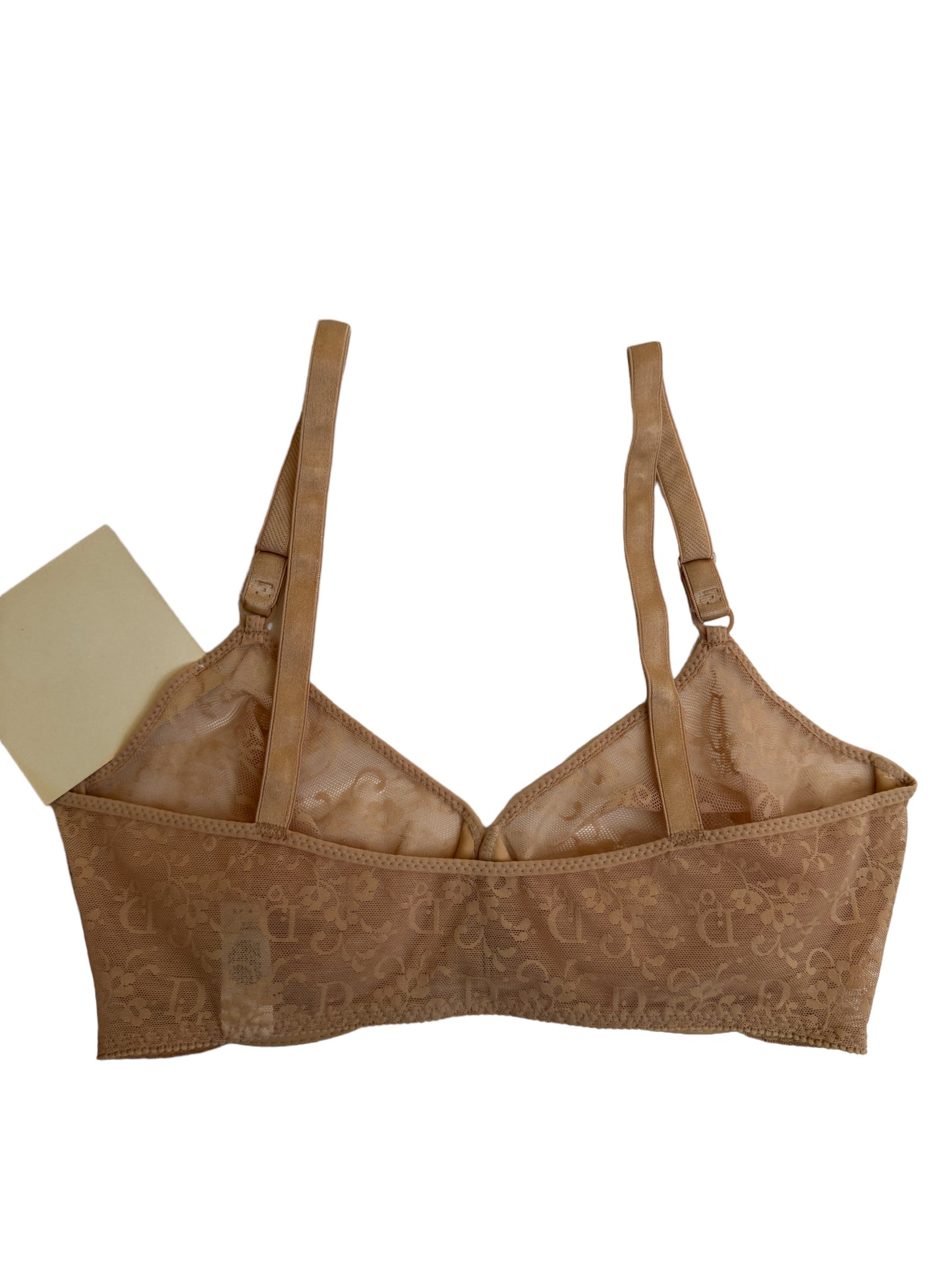 Christian Dior Sheer Logo Bra