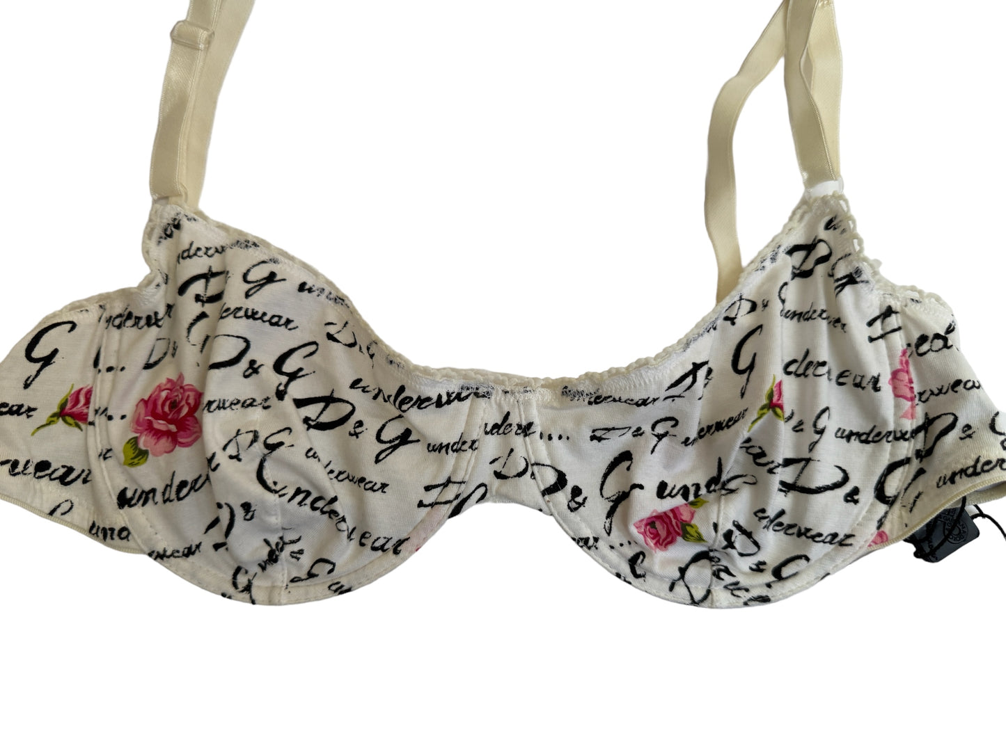 Dolce Gabbana Logo Bra