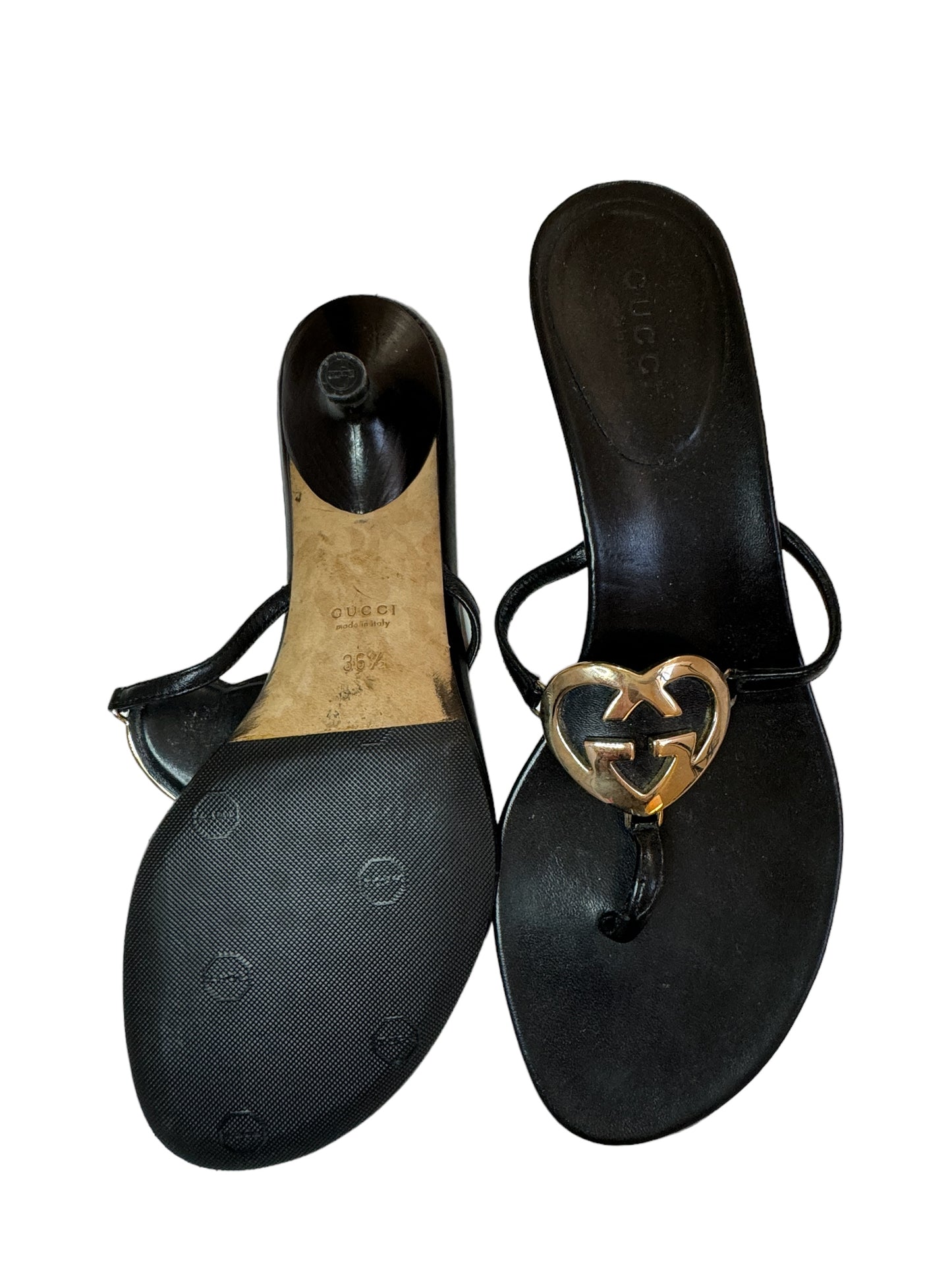 GUCCI HEART HEELS IT 36.5