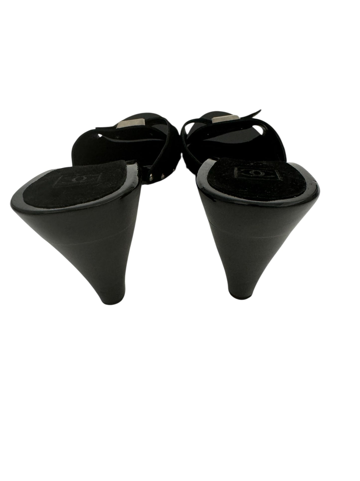 CHANEL BUCKLE HEEL IT 41