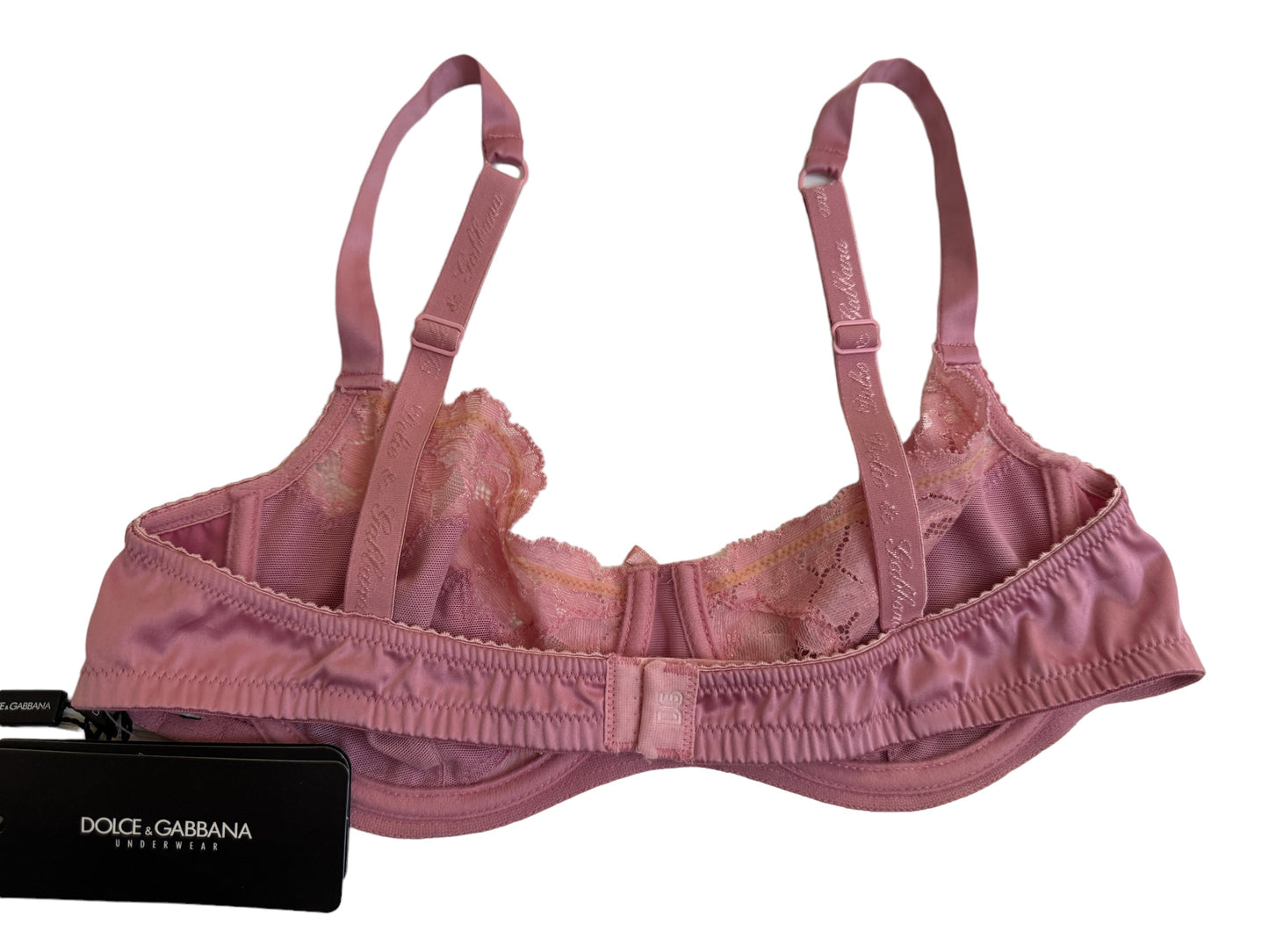 Dolce Gabbana Pink Bra